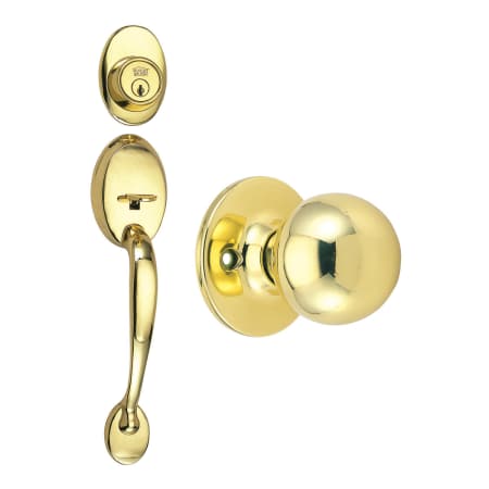 A large image of the Design House 780940 Polished Brass