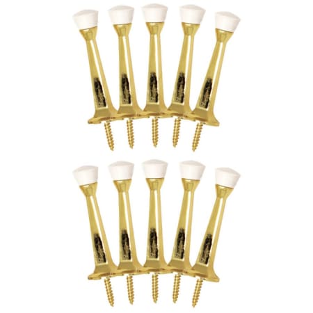 A large image of the Design House 181727 Polished Brass