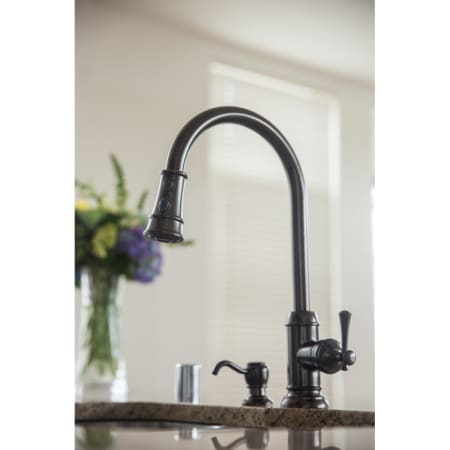 Design House 524728 Brushed Bronze Ironwood Single Handle ...
