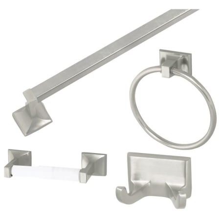 A large image of the Design House 534644 Satin Nickel