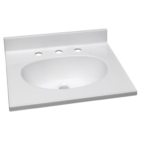 A large image of the Design House 554733 Solid White