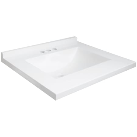 A large image of the Design House 630210 Solid White