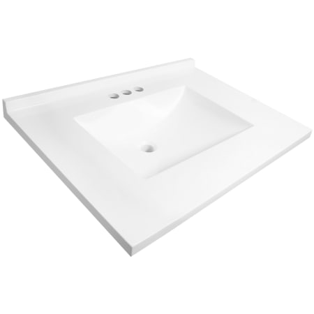 A large image of the Design House 630228 Solid White