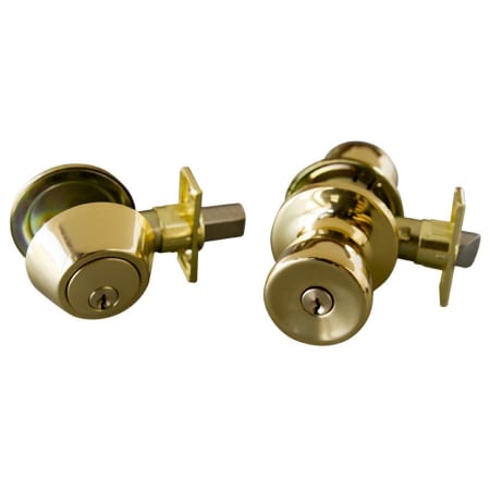 A large image of the Design House 728113 Polished Brass