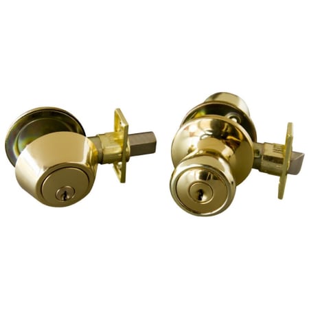 A large image of the Design House 728329 Polished Brass