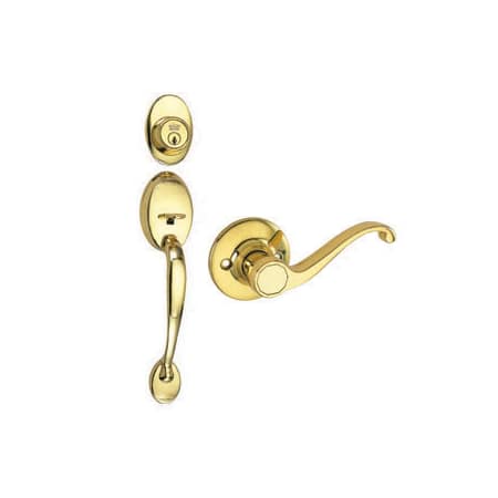 A large image of the Design House 740894 Polished Brass