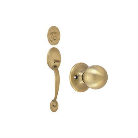 A large image of the Design House 754036 Antique Brass