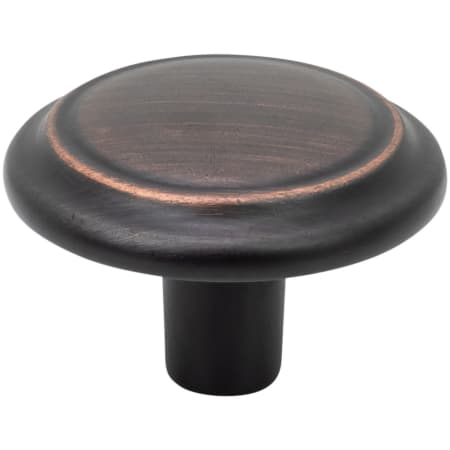 A large image of the DesignPerfect DPA25R92K-25PACK Brushed Oil Rubbed Bronze