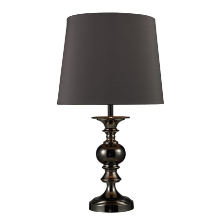 A large image of the Dimond Lighting D1600 Black Nickel
