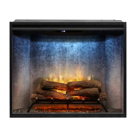 Dimplex RBF36PWC Revillusion 8794 BTU 2575W 36 Inch Wide Built-in Vent-Free Electric Fireplace with Weathered Concrete Interior and Remote Control Portrait Height Model