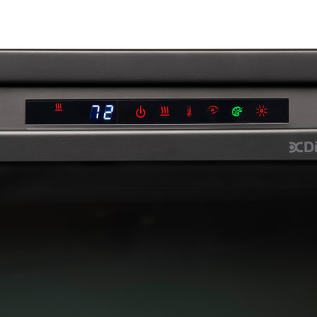A large image of the Dimplex XHD28G controls