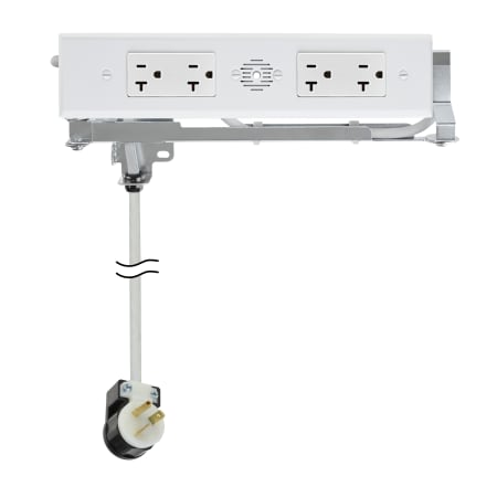 A large image of the Docking Drawer 2012-266 White