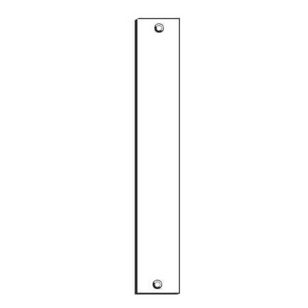 DON-JO EF86PC Prime Coated Hole Filler Plate for 8