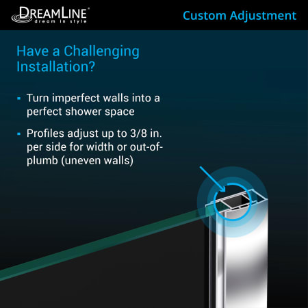 A large image of the DreamLine DL-6030-22 Alternate Image