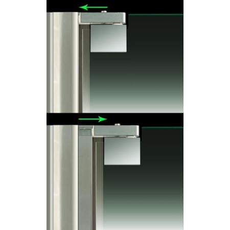 A large image of the DreamLine DL-6206L-CL Dreamline-DL-6206L-CL-Pivoting Hinge