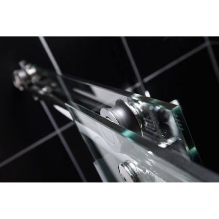 A large image of the DreamLine DL-6620R-CL Dreamline-DL-6620R-CL-Rail Guide Close Up