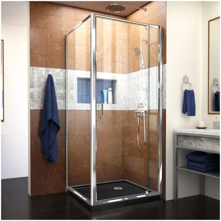 A large image of the DreamLine DL-6714-88CL Chrome