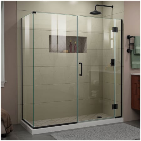 A large image of the DreamLine E12730534 Satin Black