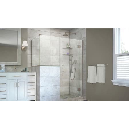 A large image of the DreamLine E129243640 Dreamline-E129243640-Full Shot in Brushed Nickel