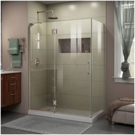 A large image of the DreamLine E32330L Brushed Nickel