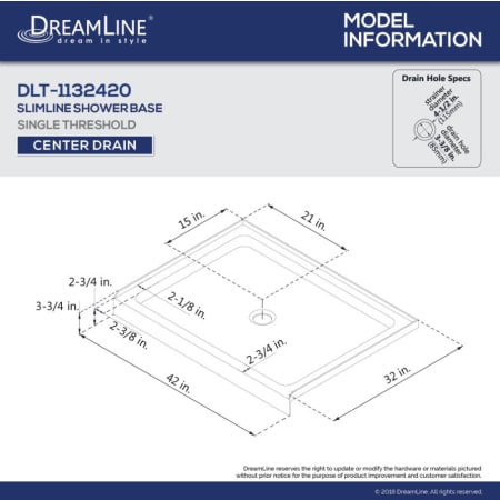 A large image of the DreamLine DLT-1132420 Alternate Image