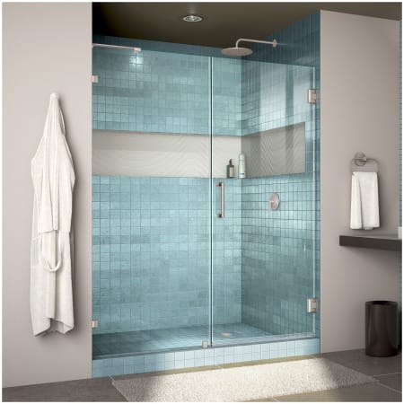 A large image of the DreamLine SHDR-23597200 Brushed Nickel