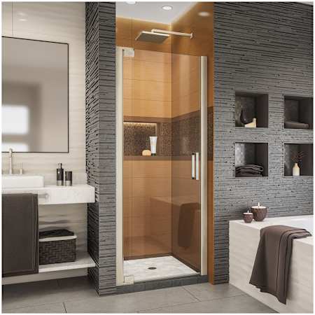 A large image of the DreamLine SHDR-4330000 Brushed Nickel