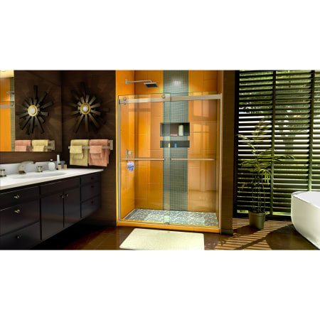 DreamLine SHDR-6360762-04 Brushed Nickel Sapphire 76" High ...