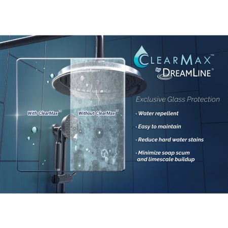 A large image of the DreamLine SHEN-24355300-HFR Dreamline-SHEN-24355300-HFR-ClearMax Infographic