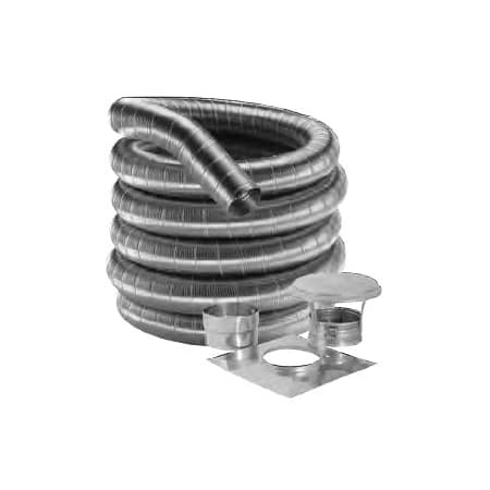 A large image of the DuraVent 4DF304-30K Stainless Steel
