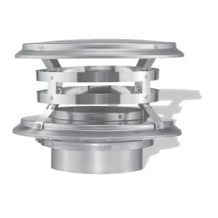 A large image of the DuraVent 3DFS-VC Stainless Steel