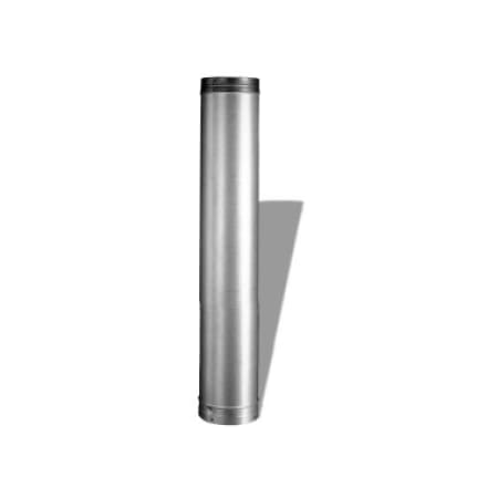 A large image of the DuraVent 6DLR-48 Aluminized Steel