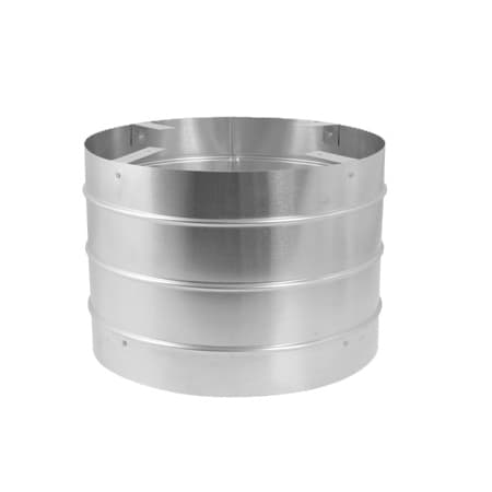 DuraVent 46DVA-VWG Galvanized 4" x 6-5/8" Inner Diameter - DirectVent Pro  Direct Vent Pipe - Double Wall - 13" Vertical Wind Guard - VentingDirect.com
