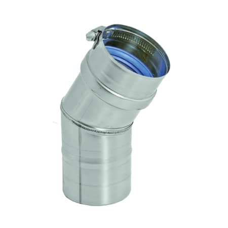 FasNSeal Duravent Stainless Steel Venting 45° Elbow 4" FSELB4504
