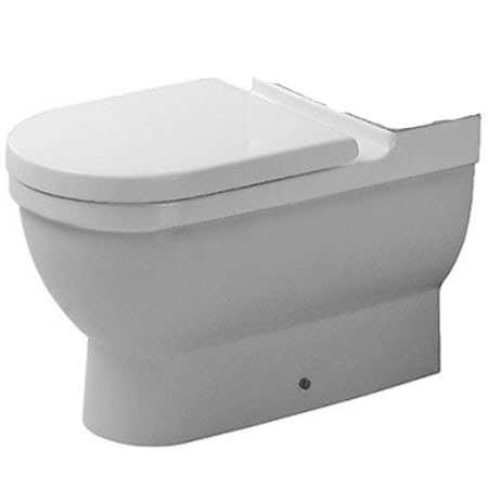A large image of the Duravit 012809-DUAL White