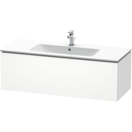 A large image of the Duravit LC6143 White Matte