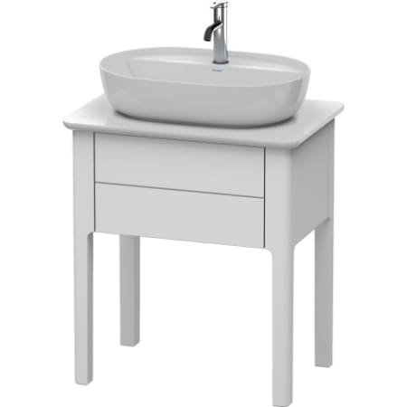 A large image of the Duravit LU9560 White Satin