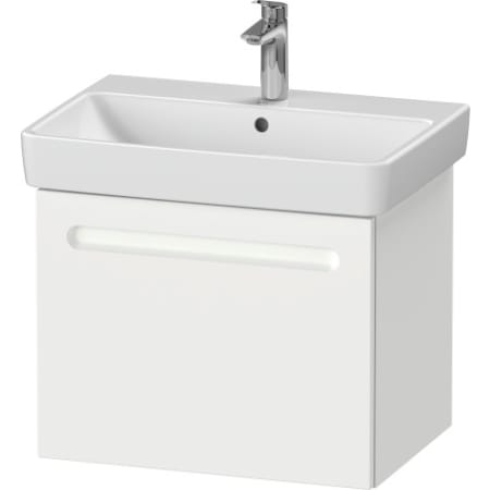 A large image of the Duravit N14382 White Matte