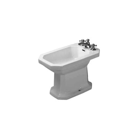 A large image of the Duravit D10009 White