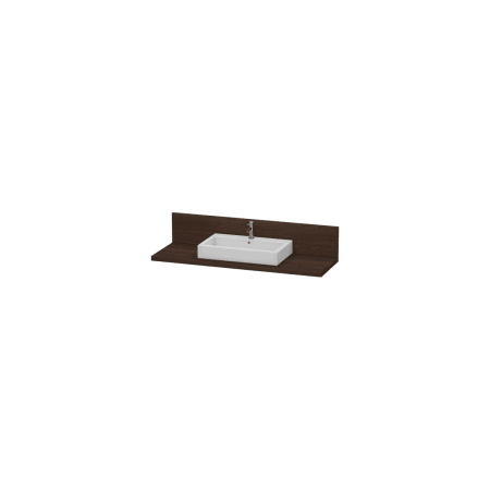 A large image of the Duravit DL040C Brushed Walnut