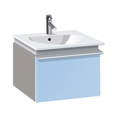 A large image of the Duravit DN6454 Azure / Terra