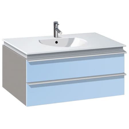 A large image of the Duravit DN6471 Azure / Terra