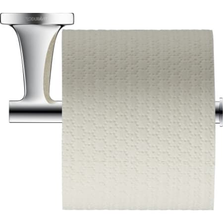 A large image of the Duravit 0099371000 Polished Chrome