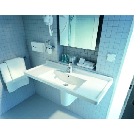A large image of the Duravit 030410-1HOLE Alternate View