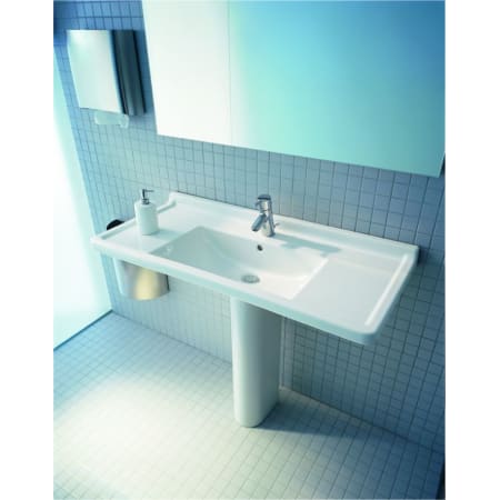 A large image of the Duravit 030480-1HOLE Alternate View