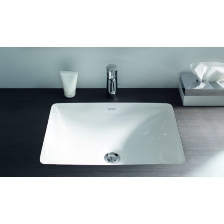 A large image of the Duravit 030549-0HOLE Alternate View