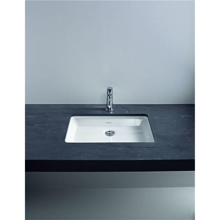 A large image of the Duravit 031653-0HOLE Alternate View