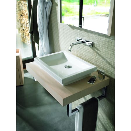 A large image of the Duravit 031758-0HOLE Alternate View