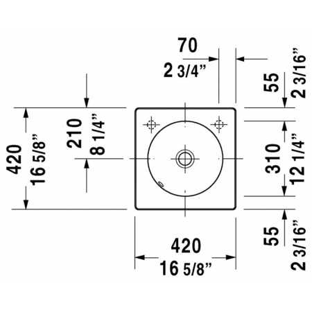 A large image of the Duravit 0320420000 Duravit 0320420000