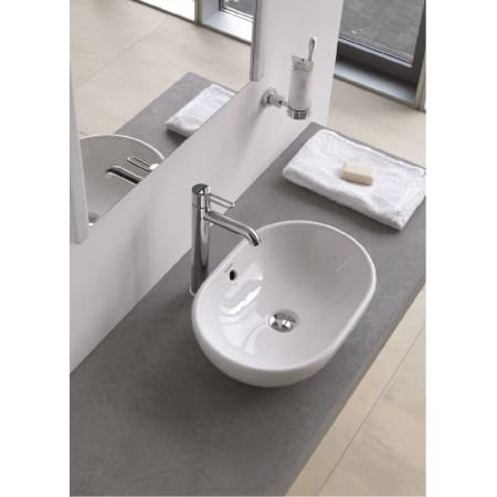 A large image of the Duravit 033550-0HOLE Alternate View